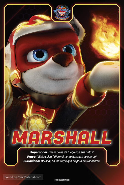 PAW Patrol: The Mighty Movie - Spanish Movie Poster