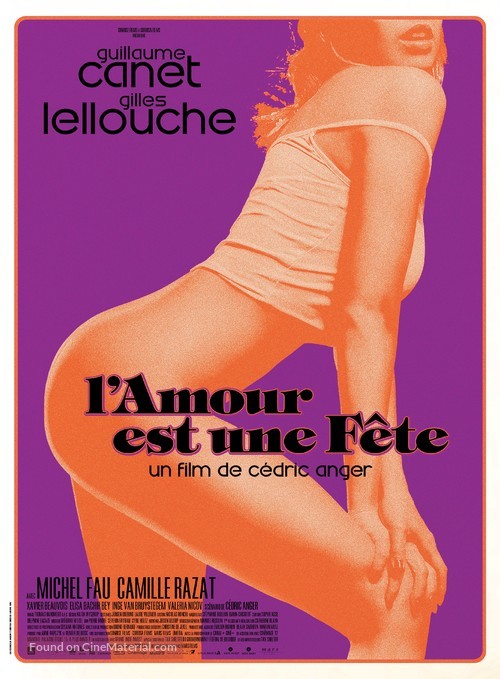 L&#039;amour est une f&ecirc;te - French Movie Poster