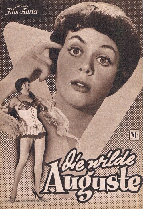 Die wilde Auguste - Austrian poster