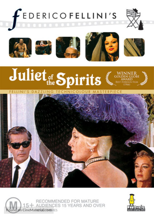 Giulietta degli spiriti - Australian DVD movie cover