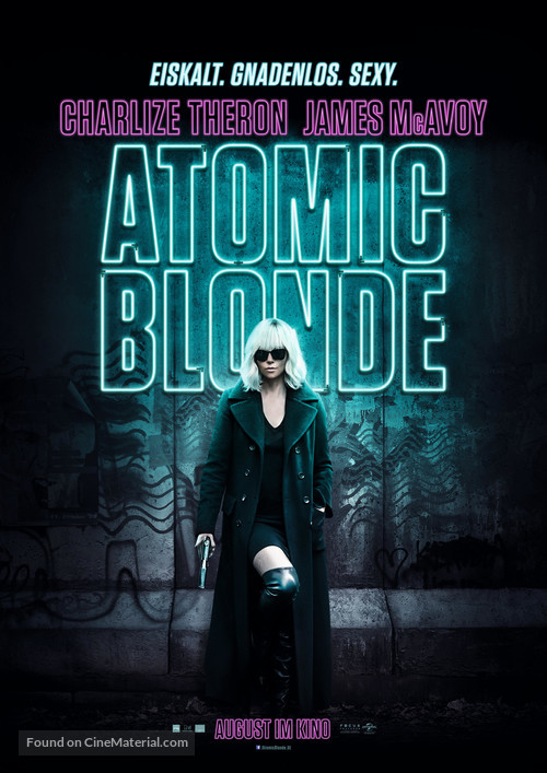 Atomic Blonde - German Movie Poster