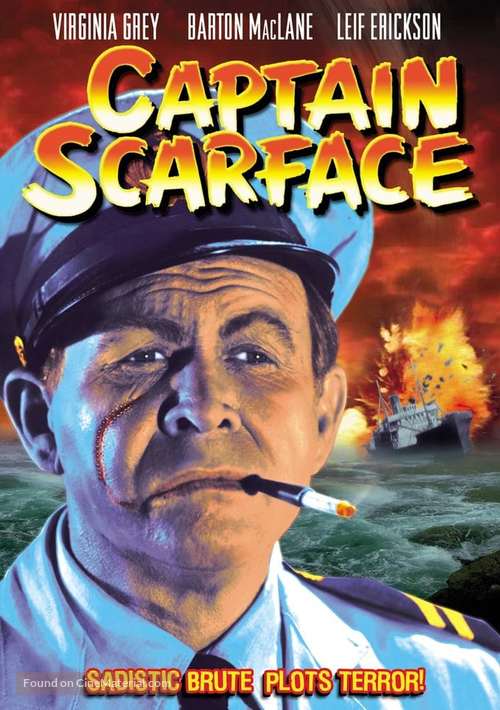 Captain Scarface - DVD movie cover