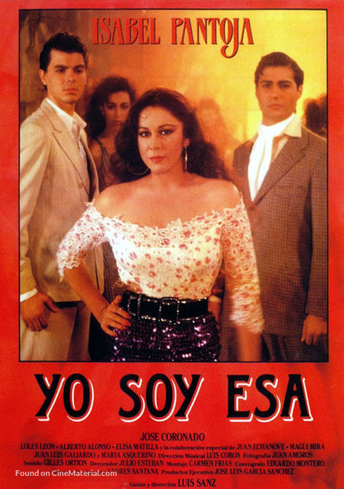Yo soy &eacute;sa - Spanish Movie Poster