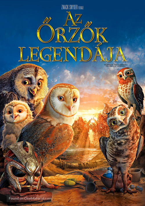Legend of the Guardians: The Owls of Ga&#039;Hoole - Hungarian Movie Cover