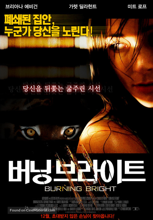 Burning Bright - South Korean Movie Poster