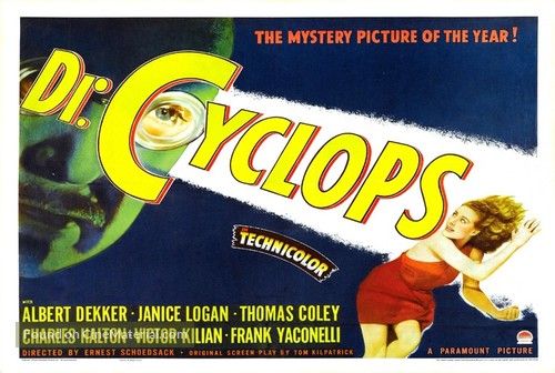 Dr. Cyclops - Theatrical movie poster