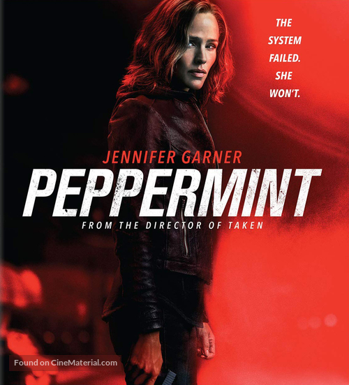 Peppermint - Blu-Ray movie cover