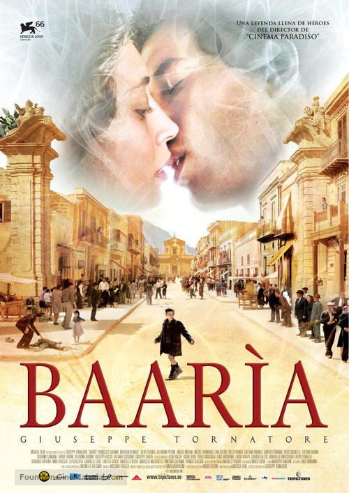 Baar&igrave;a - Spanish Movie Poster