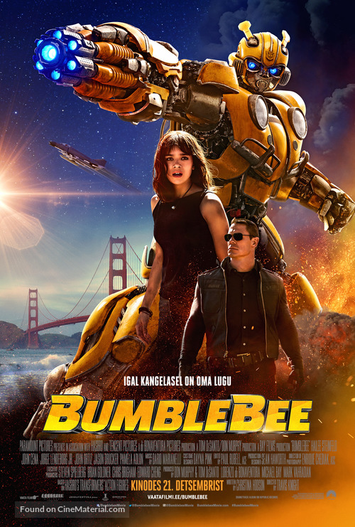 Bumblebee - Estonian Movie Poster