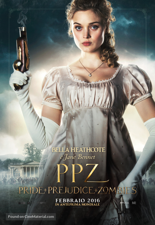 Pride and Prejudice and Zombies - Italian Movie Poster