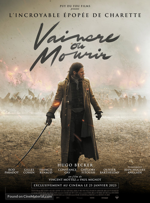 Vaincre ou Mourir - French Movie Poster