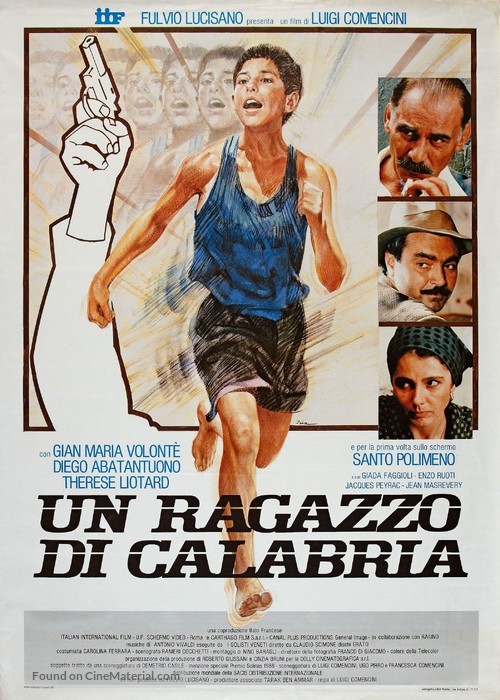Un ragazzo di Calabria - Italian Movie Poster