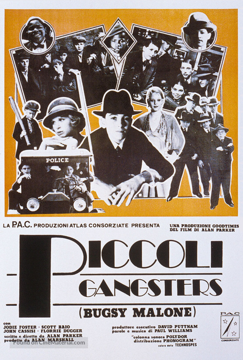 Bugsy Malone - Italian Movie Poster