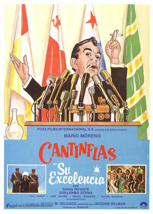 Su excelencia - Spanish Movie Poster
