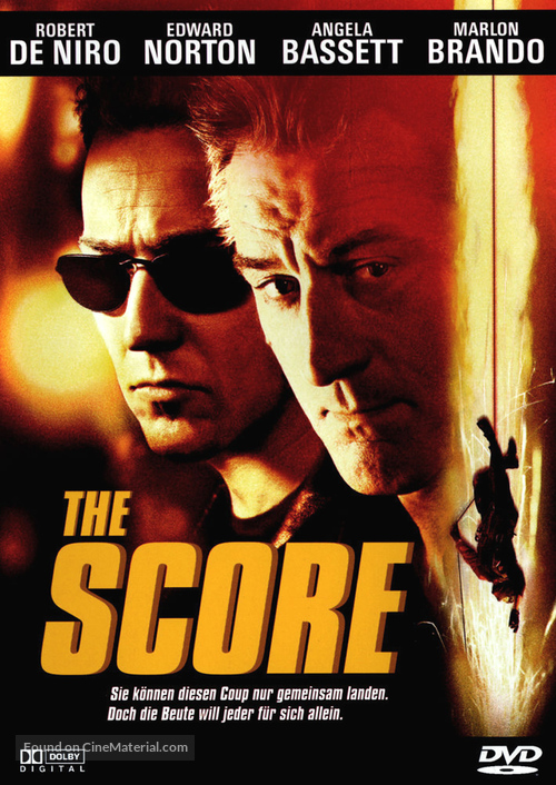 The Score - German DVD movie cover
