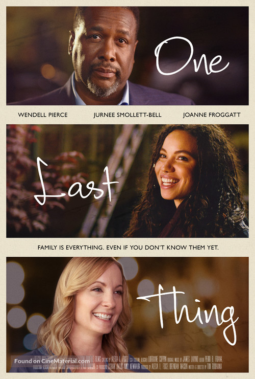 One Last Thing - Movie Poster