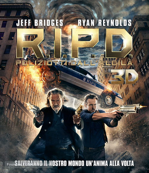 R.I.P.D. - Italian Blu-Ray movie cover
