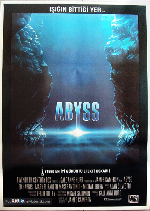 The Abyss - Turkish Movie Poster