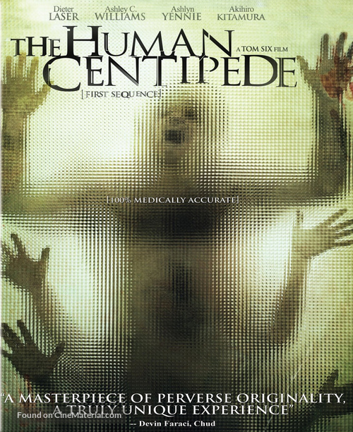 The Human Centipede (First Sequence) - Blu-Ray movie cover