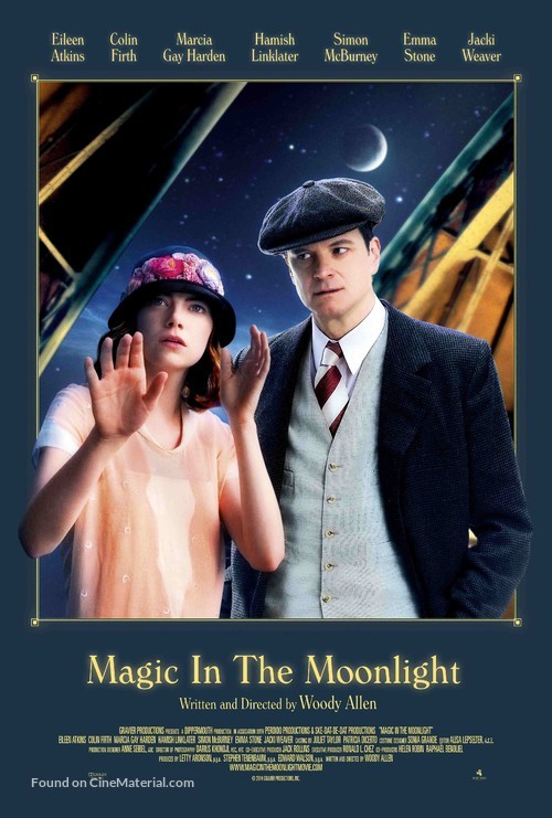 Magic in the Moonlight - Swedish Movie Poster