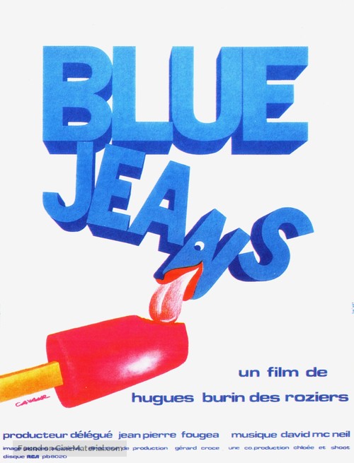 Blue jeans - French Movie Poster
