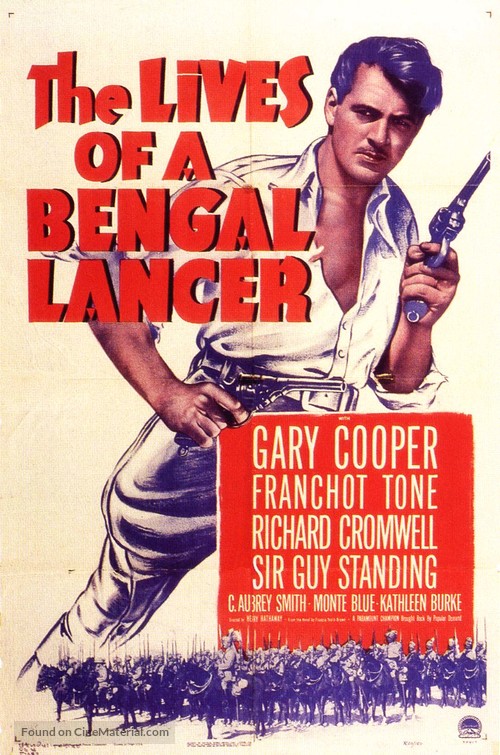 The Lives of a Bengal Lancer - Movie Poster