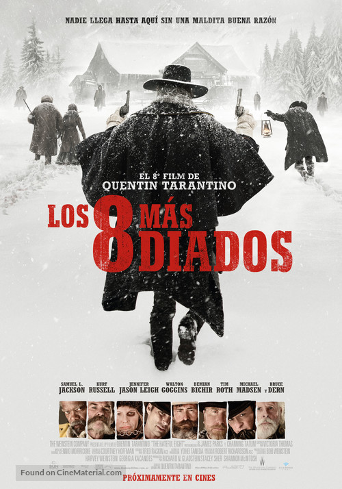 The Hateful Eight - Argentinian Movie Poster
