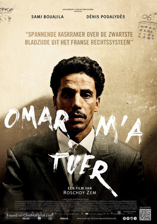 Omar m&#039;a tuer - Dutch Movie Poster