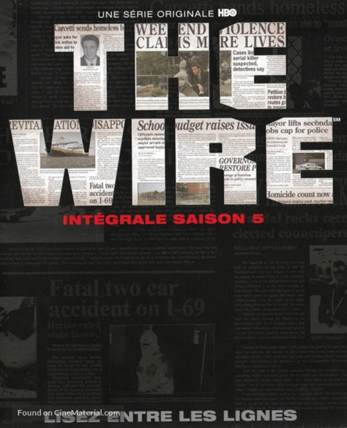 &quot;The Wire&quot; - French Movie Cover