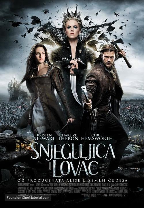 Snow White and the Huntsman - Croatian Movie Poster