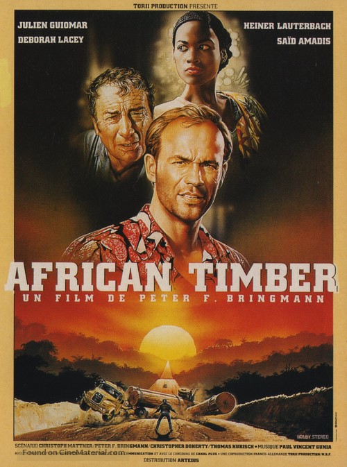 African Timber - French Movie Poster
