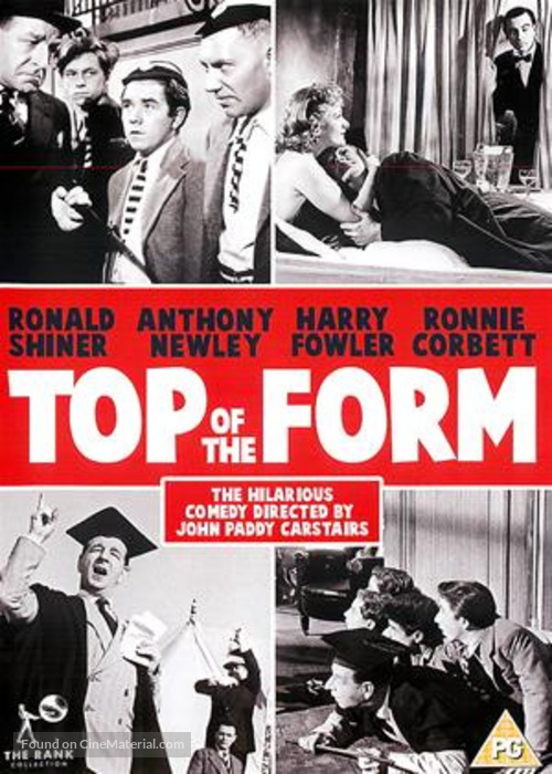 Top of the Form - British Movie Cover