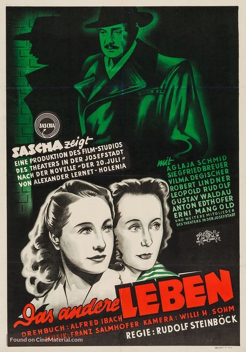 Das andere Leben (1948) Austrian movie poster