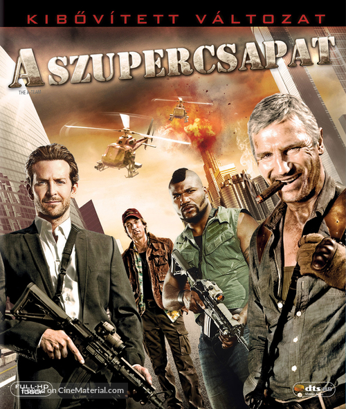 The A-Team - Hungarian Blu-Ray movie cover