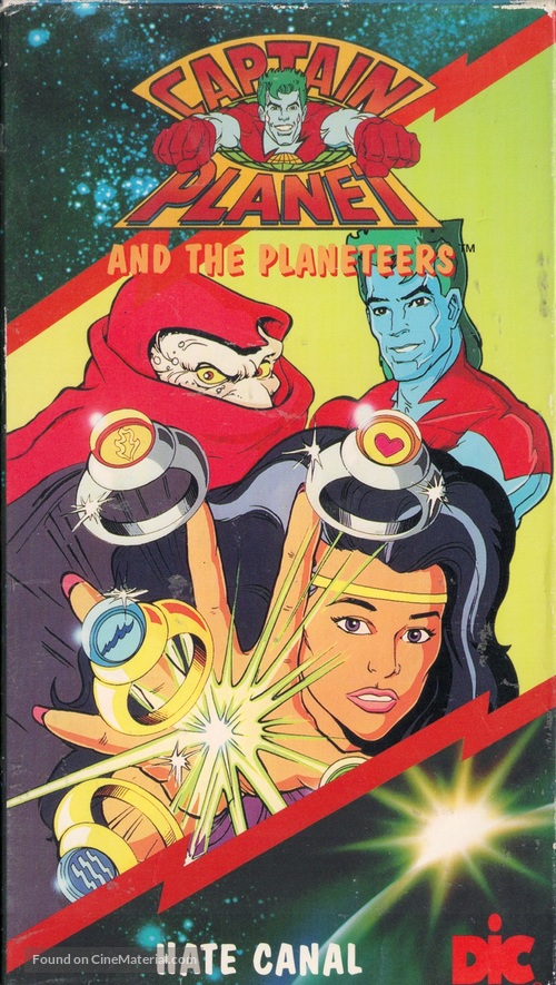&quot;Captain Planet and the Planeteers&quot; - VHS movie cover
