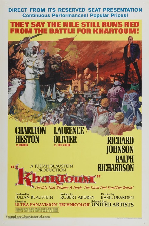 Khartoum - Movie Poster