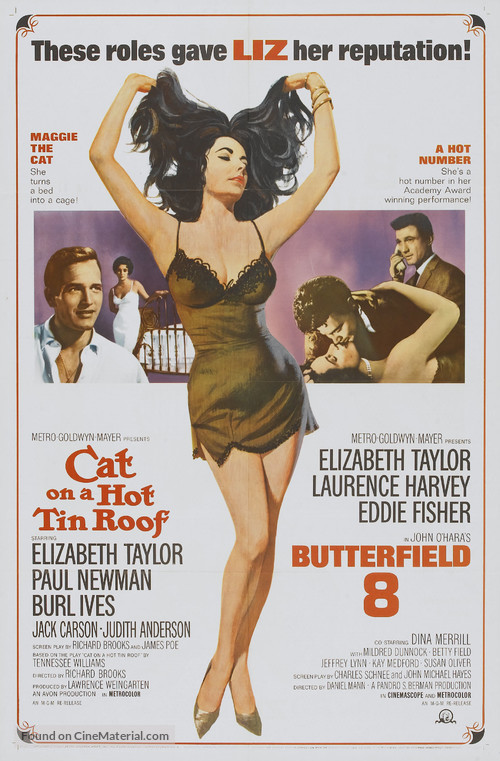 Butterfield 8 - Combo movie poster
