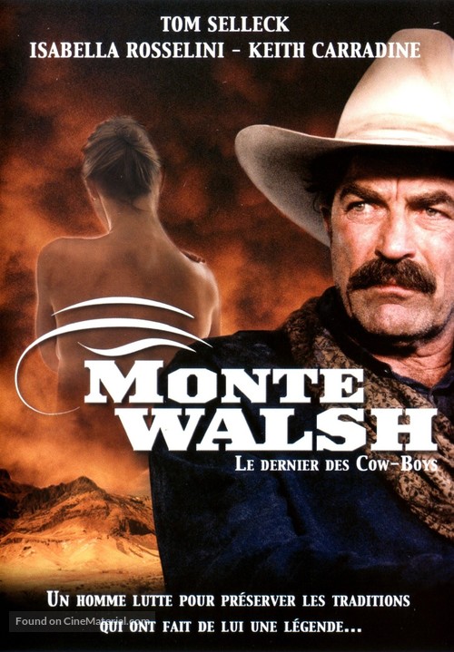 Monte Walsh - French DVD movie cover