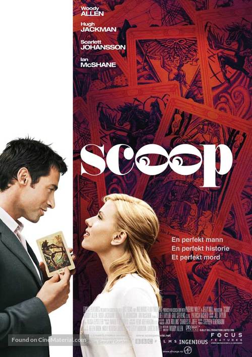 Scoop - Norwegian Movie Poster