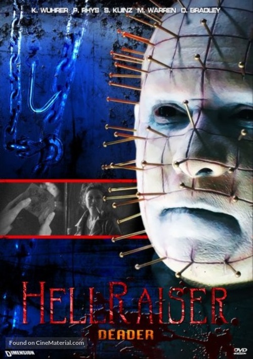 Hellraiser: Deader - DVD movie cover