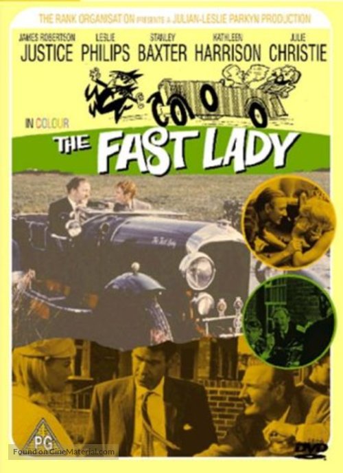 The Fast Lady - British DVD movie cover