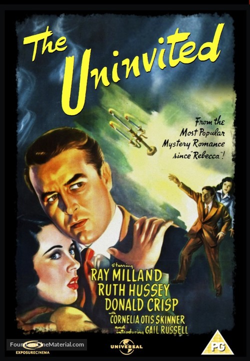 The Uninvited - British DVD movie cover