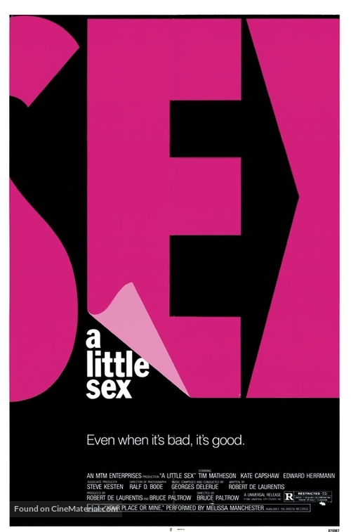 A Little Sex - Movie Poster