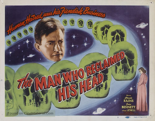 The Man Who Reclaimed His Head - Movie Poster