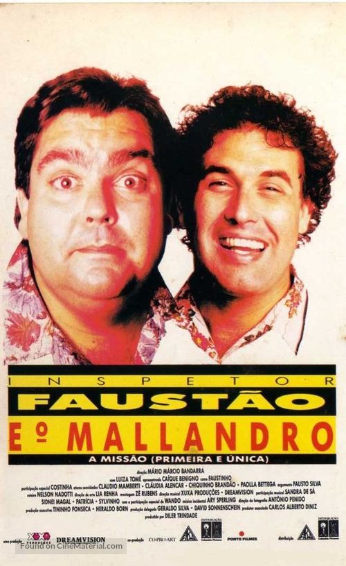 Inspetor Faust&atilde;o e o Mallandro - Brazilian Movie Poster