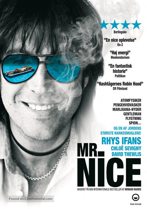 Mr. Nice - Danish DVD movie cover