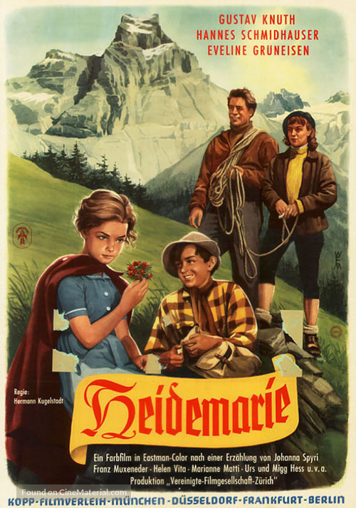 S&#039;Waisechind vo Engelberg - German Movie Poster