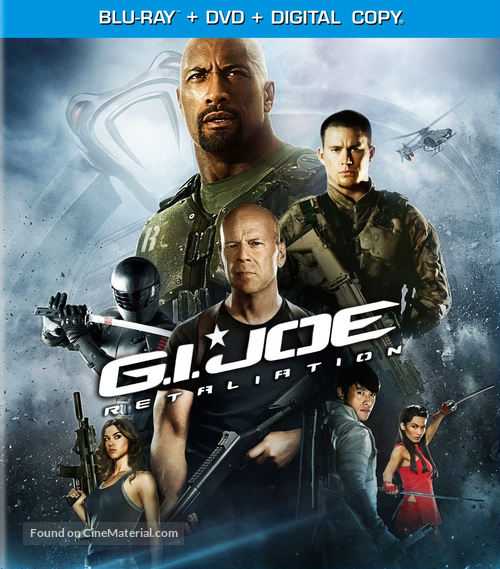 G.I. Joe: Retaliation - Blu-Ray movie cover