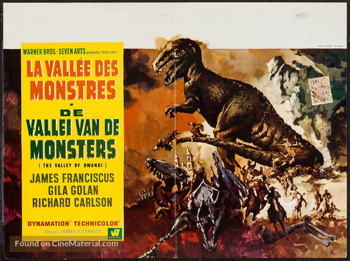 The Valley of Gwangi - Belgian Movie Poster