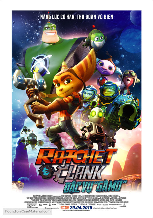 Ratchet and Clank - Vietnamese Movie Poster